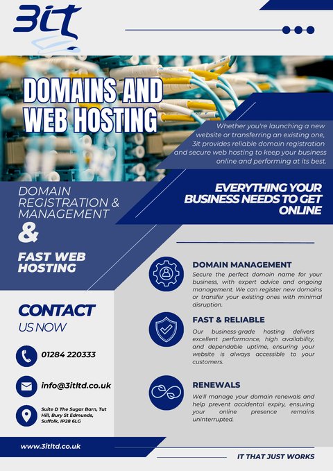 Domains & Hosting brochure cover