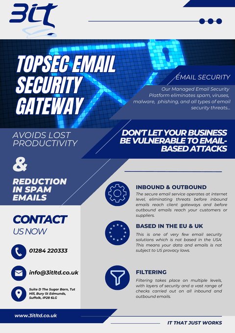 Email Security Gateway brochure cover