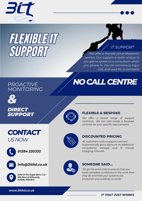 Flexible IT Support brochure cover