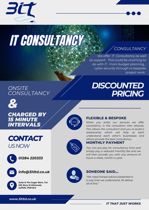 IT Consultancy brochure cover
