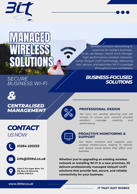 Managed Wireless brochure cover