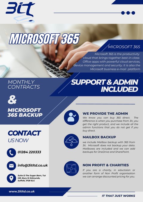 Microsoft 365 brochure cover